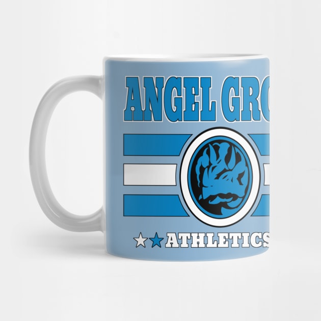 Angel Grove Athletics - Blue by Vitalitee